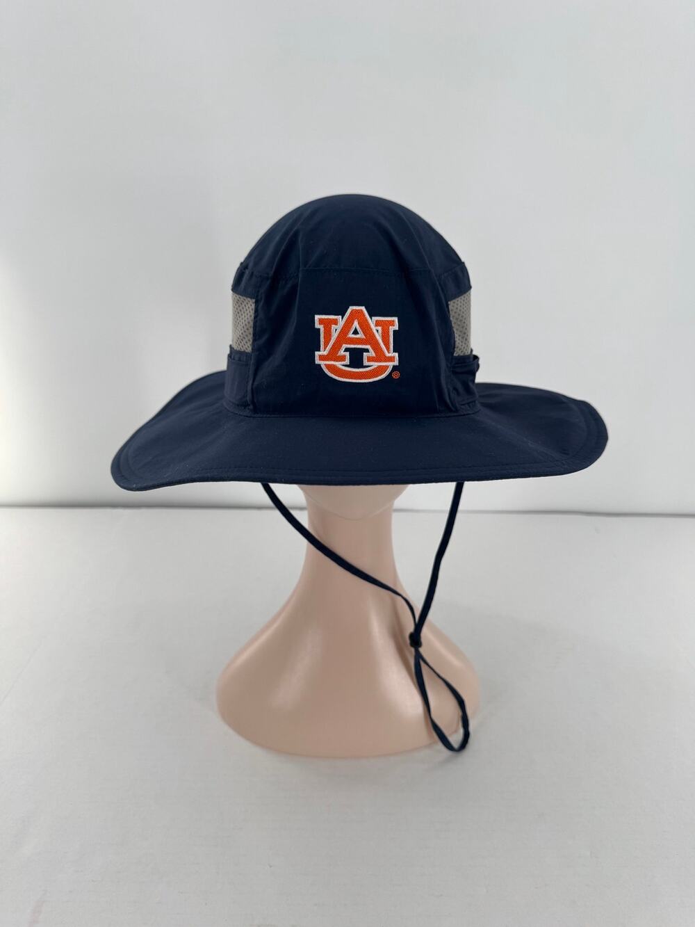 Columbia Auburn Tigers Bora Bora Booney Hat Navy Wide Brim UPF 50 Unisex NWT